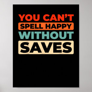 Retro Hockey Goalkeeper - Vintage Ice Hockey Goali Poster