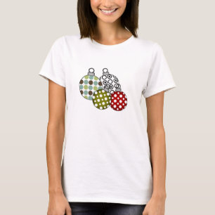 Retro Holiday Ornaments T-Shirt