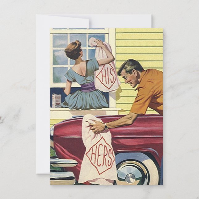 Retro Home Found We have Moved Move Announcement (Front)