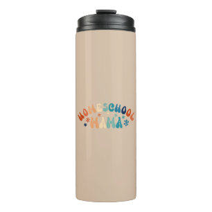 Retro Homeschool Mum Mama   Thermal Tumbler