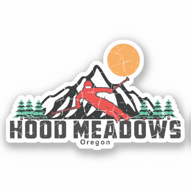 Retro Hood Meadows Ski (Front)