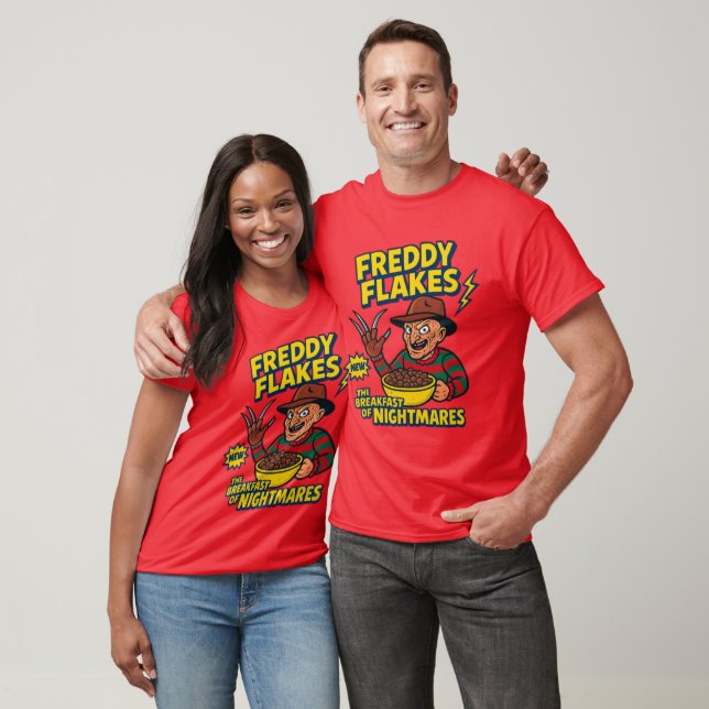 Retro Horror Cereal Parody T-Shirt (Unisex)