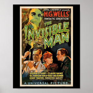Retro Horror Movie S Monsters Halloween Poster