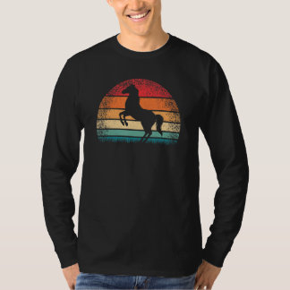 Retro Horse Vintage Horseback Riding Horse Wester T-Shirt