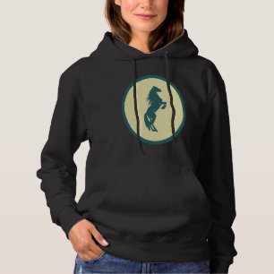 Retro Horse Vintage Wild Animal Hoodie