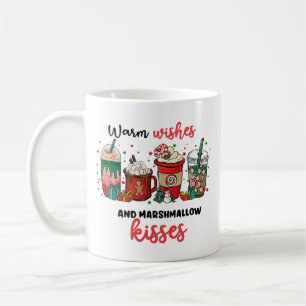 Retro Hot Chocoa Chocolate Christmas Mug