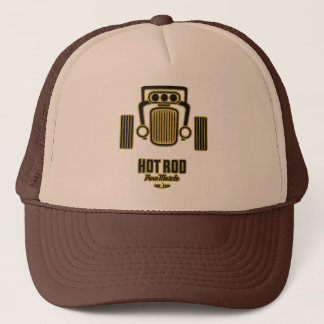 Retro Hot Rod Pure Muscle Trucker Hats