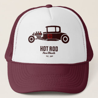 Retro Hot Rod Pure Muscle Visors Trucker Hat