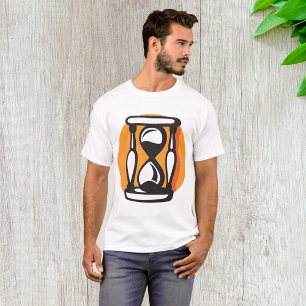 Retro Hourglass Timer Minimalist Time T-Shirt