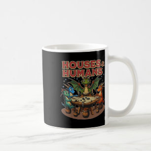 Retro Houses And Humans Gamer Video Game  Coffee Mug