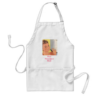 Retro Housewife at Work! Standard Apron