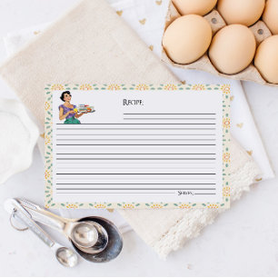 Retro Housewife Bridal Shower Recipe Cards