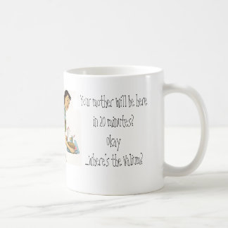 Retro housewife Mother-In-Law visit Coffee Mug