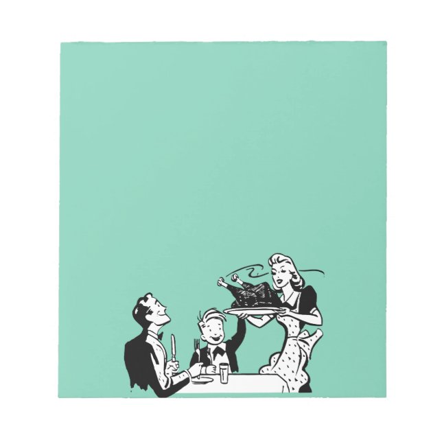 Retro Housewife Notepad (Front)