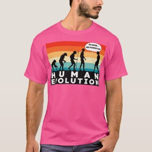 Retro Human Evolution T-Shirt