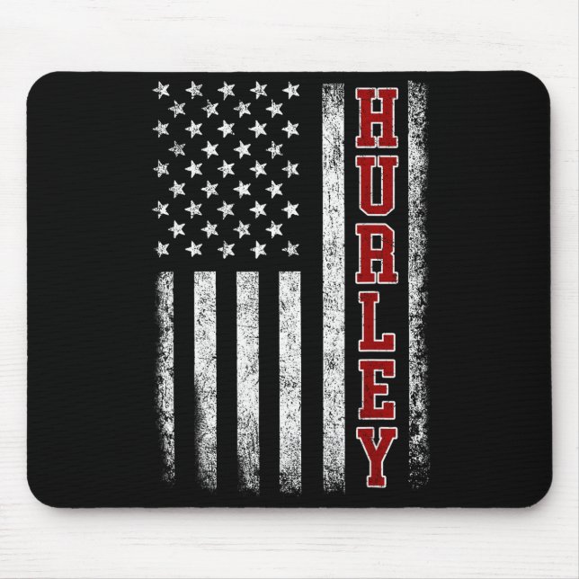 Retro Hurley Home State Cool 70s 80s Style Sunset  Mouse Pad (Front)
