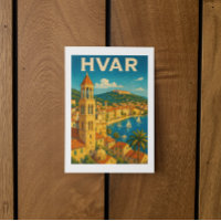 Retro Hvar Croatia Adria Coast Travel