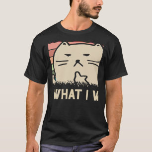 Retro I Do What I Want Cat Independent Rebel 3 T-Shirt