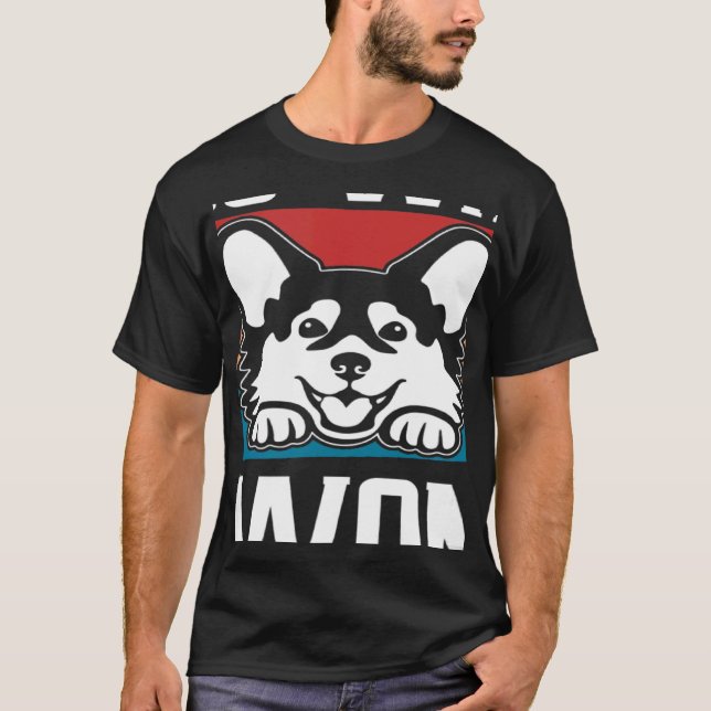 Retro I Do What I Want Dog Independent Rebel T-Shirt (Front)