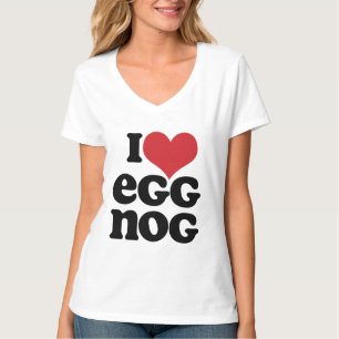 Retro I Love Eggnog T-Shirt