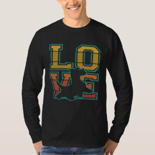 Retro I Love My Scottish Terrier Dog Theme T-Shirt