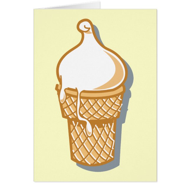 retro ice cream cone (Front)