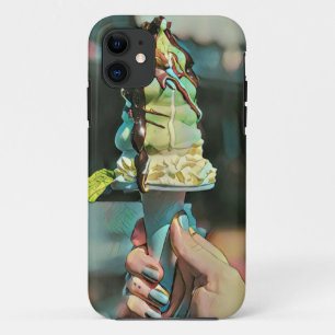Retro ice cream popsicle Case-Mate iPhone case