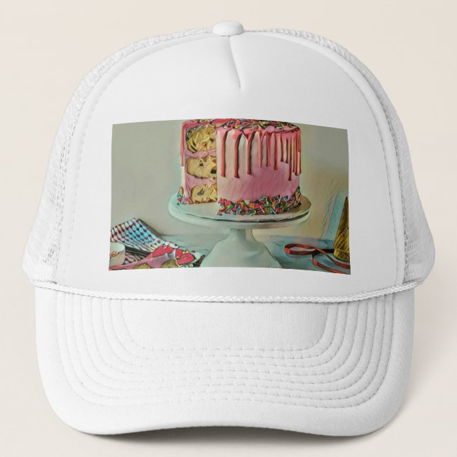 Retro ice cream popsicle trucker hat (Front)