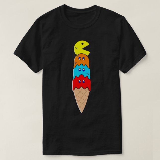 Retro Ice cream T-Shirt (Design Front)