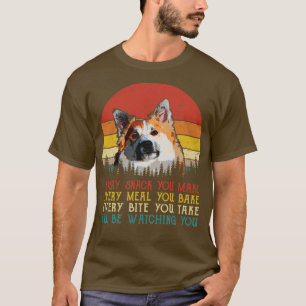Retro Icelandic Sheepdog Every Snack You Make Ever T-Shirt
