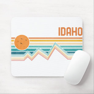Retro Idaho Boise Nampa Souvenir Vintage Outdoor Mouse Pad