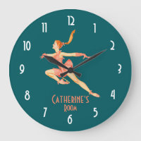 Retro Image of A Figure Skater In A Pink Outfit