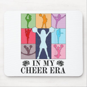 Retro In My Cheer Era Cheer Leader Cheerleading Gi Mouse Pad