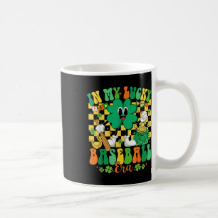 Retro In My Lucky Baseball Era St Patrick Day Base Coffee Mug