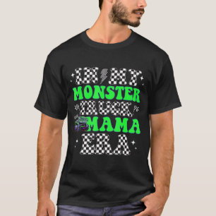 Retro In My Monster Truck Mama Era Monster Truck M T-Shirt