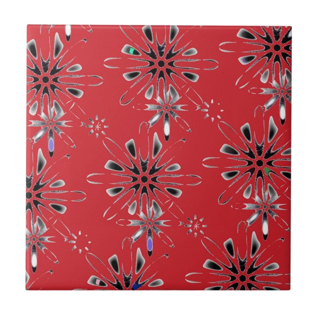Retro in Red Tile (Front)