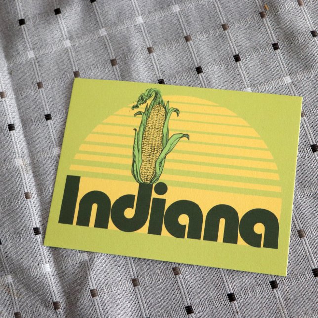 Retro Indiana Postcard (Creator Uploaded)