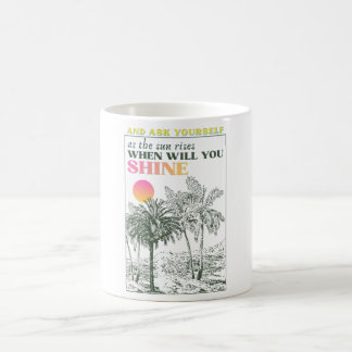 retro inspirational self care Quote Coffee Mug