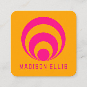 Retro inspired Business Card