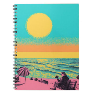 retro inspired notebook