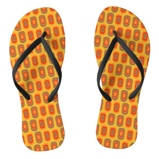 Retro Inspired Pattern Jandals