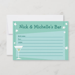 Retro Inspired Recipe Card