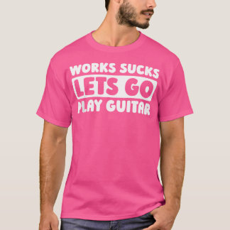Retro Instrument - Guitarist Vintage Acoustic Guit T-Shirt