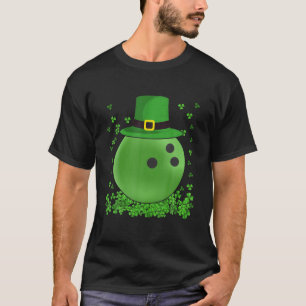 Retro Irish Bowling Shamrock Sports St. Patrick's T-Shirt
