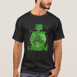 Retro Irish Wrestling Shamrock Sports St. Patrick' T-Shirt