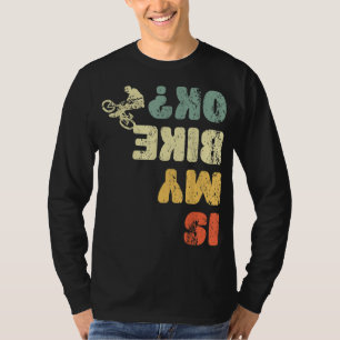 Retro Is My Bike Ok Youth Mens Kids Womens Vintage T-Shirt