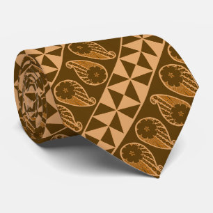 Retro Island Flower Tie