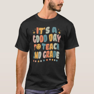 Retro It's A Good Day To Teach Second Grade Back T T-Shirt