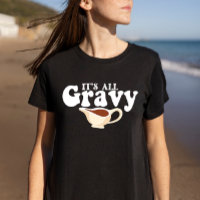 Retro Its All Gravy Baby Vintage Fall Thanksgiving