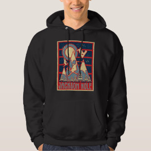 Retro Jackson Hole Ski T-Shirt Hoodie